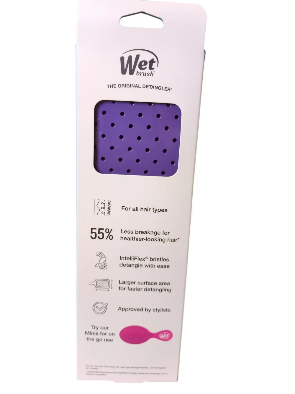 Wet Brush purple paddle